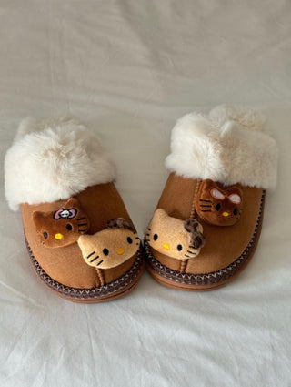 HK Fuzzy Slippers